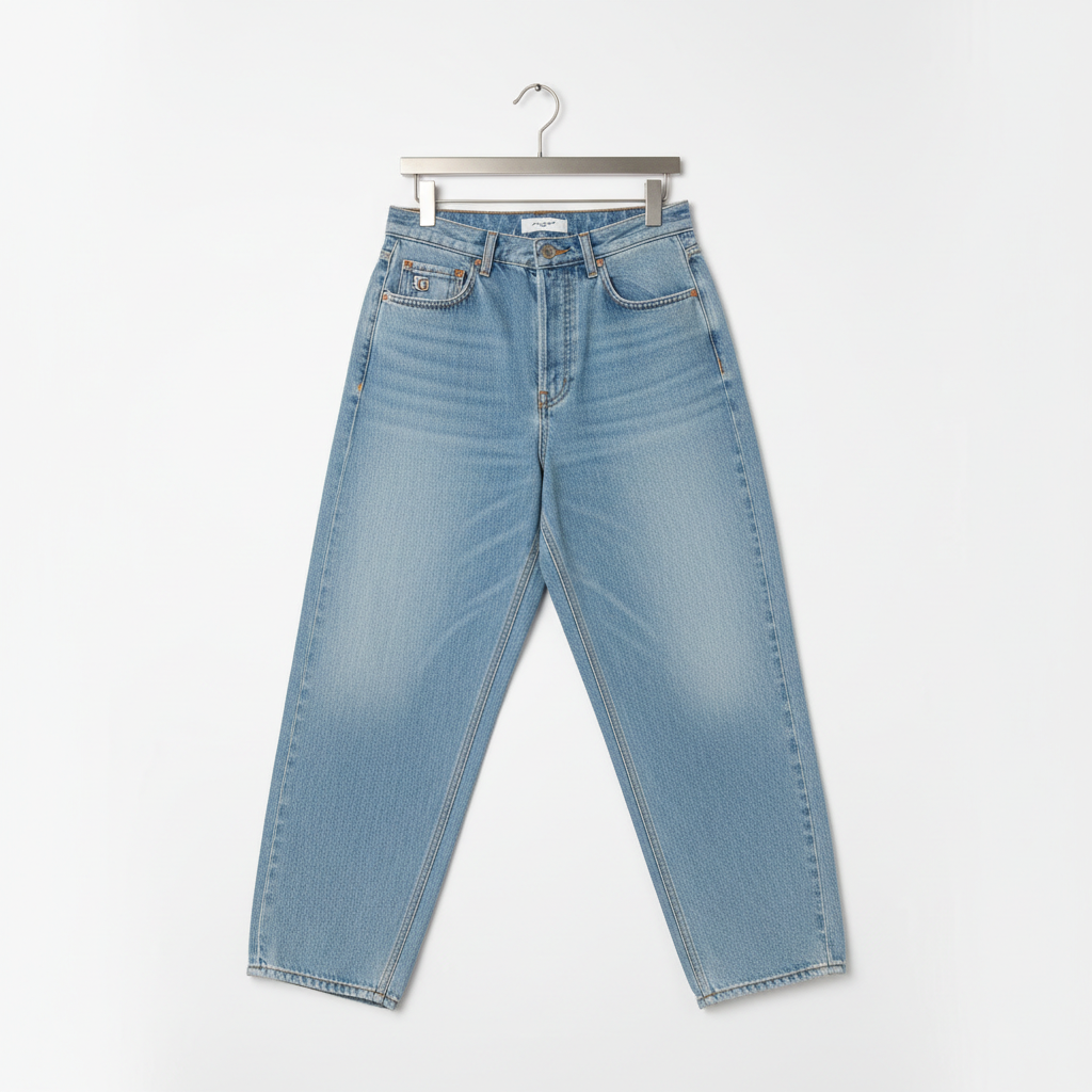 Slouchy Wide-Leg Jeans